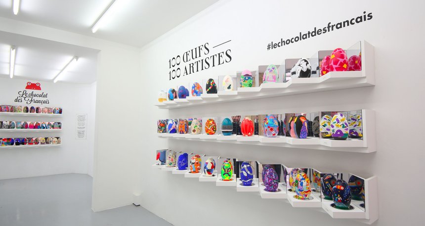 100 Eggs 100 Artists