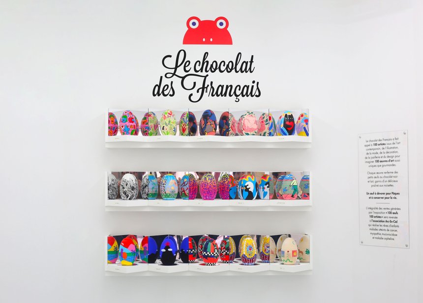 100 Eggs 100 Artists