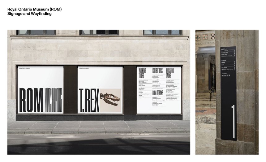 Rebrand for ROM, Canada's Largest Museum