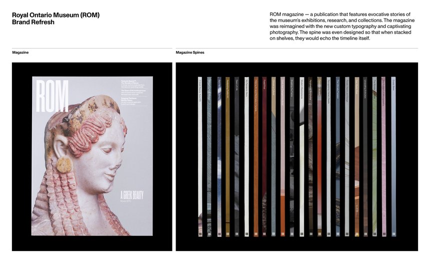 Rebrand for ROM, Canada's Largest Museum