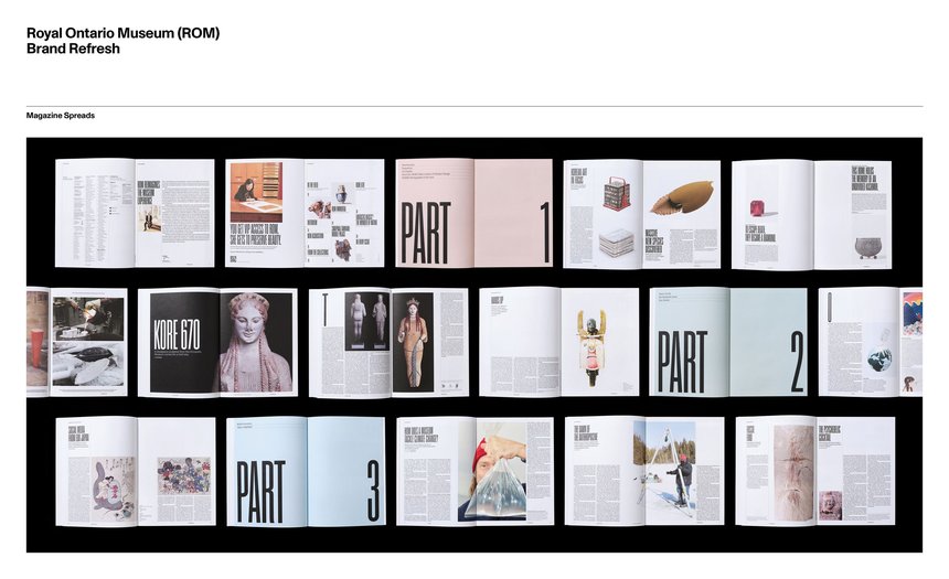 Rebrand for ROM, Canada's Largest Museum