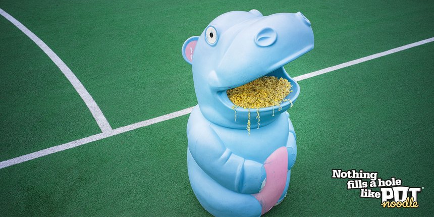 Nothing Fills a Hole Like Pot Noodle
