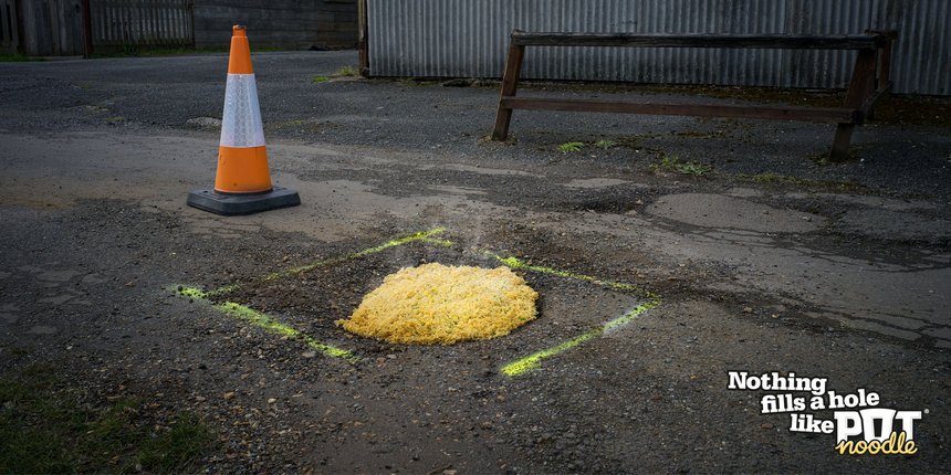 Nothing Fills a Hole Like Pot Noodle
