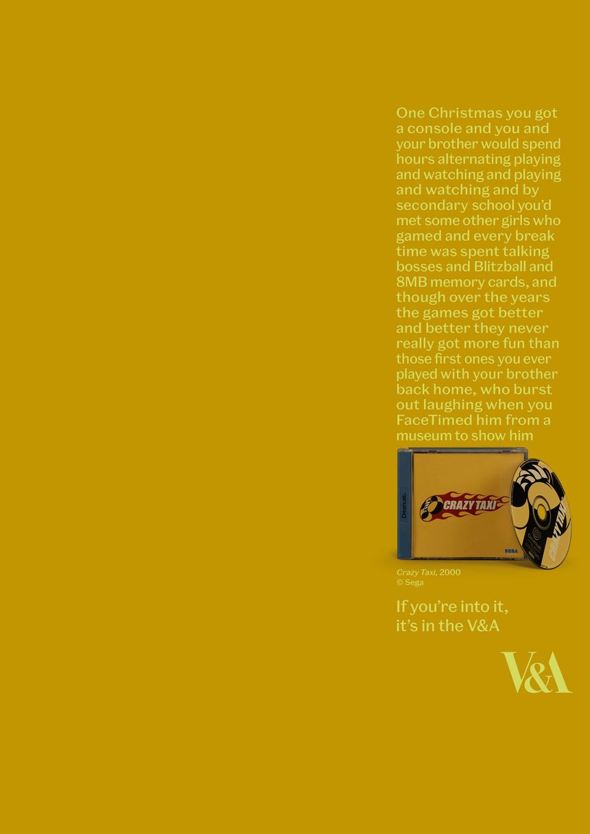 If You're Into It, It's In The V&A