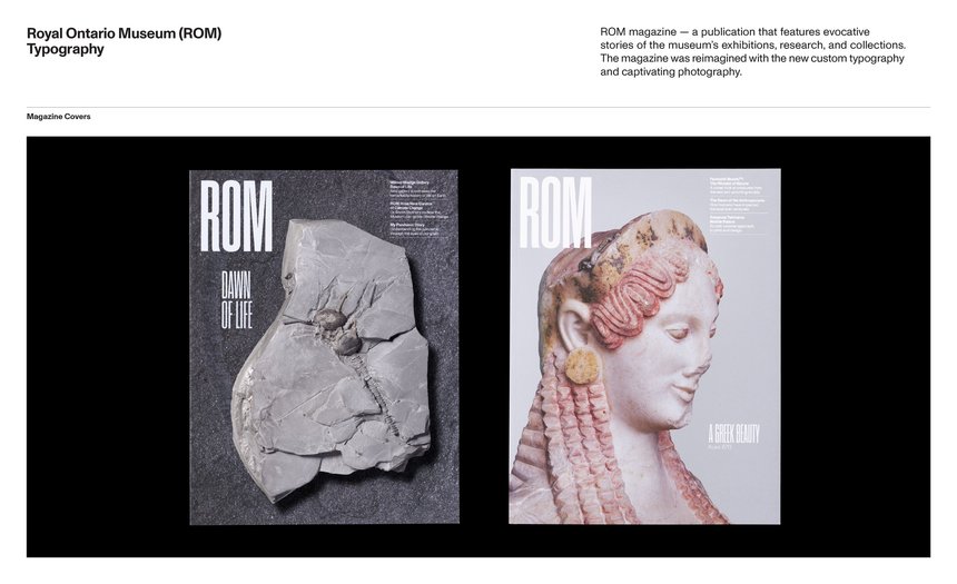 Rebrand for ROM, Canada's Largest Museum