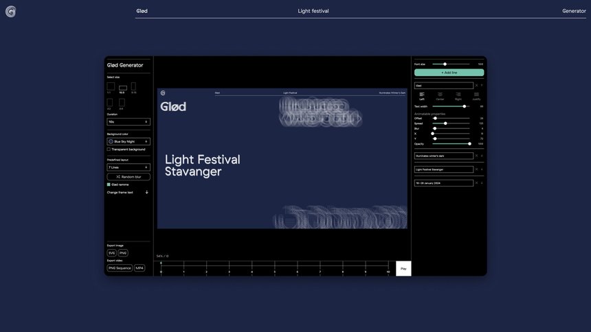 Glød Light Festival