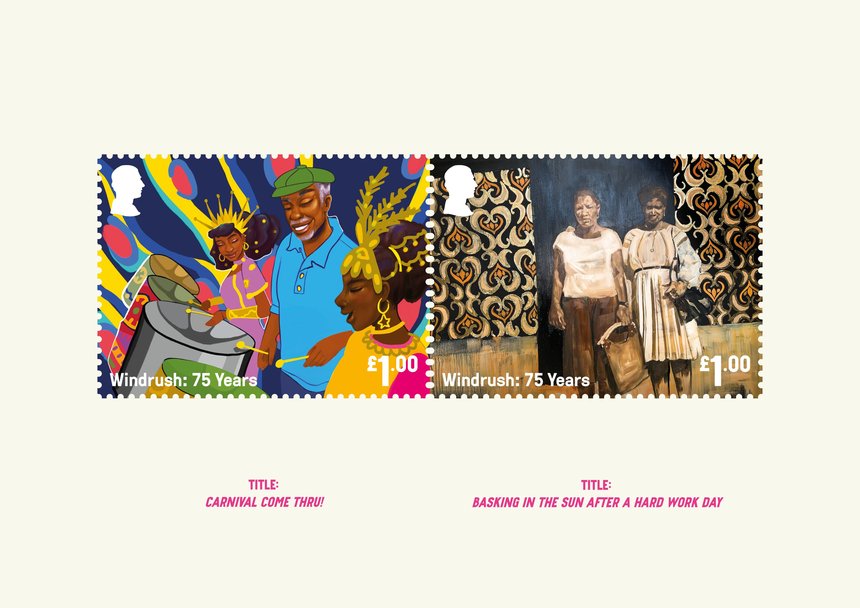 Windrush: 75 Years - Royal Mail Stamps